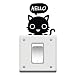 leading star CHEAP FASHION Practical Cute Cat Children's Room Bedroom Wall Switch Sticker Wall