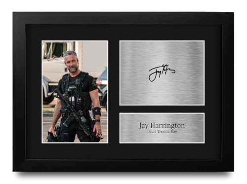 HWC Trading Jay Harrington David 'Deacon' Kay S.W.A.T. Geschenke Gedrucktes Signiertes Autogramm Foto für Fans von Fernsehshows - A4 Gerahmt für 34,99 EUR bei amazon.de Bild: HWC Trading Jay Harrington David 'Deacon' Kay S.W.A.T. Geschenke Gedrucktes Signiertes Autogramm Foto für Fans von Fernsehshows - A4 Gerahmt für 34,99 EUR bei amazon.de