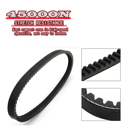 Image of 729 17.5 Belt for 49cc50cc Scooter Engine Drive Belt Chinese Scooter Moped ATV Go Kart 139QMM (729 17.5)
