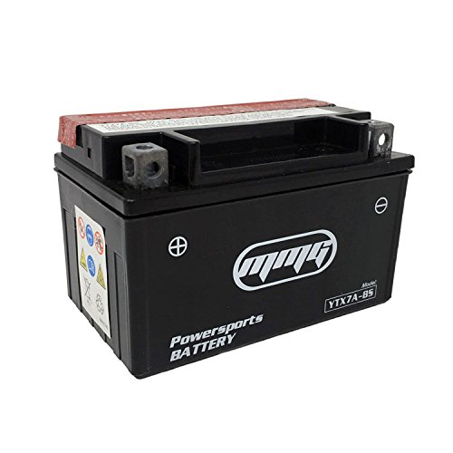 Mmg Ytx7A-Bs High Performance Maintenance Free 12V Battery Replaces Yuasa Exide Deka Delco Interstate #TOP3