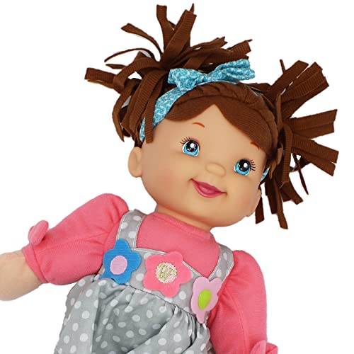 Muñeca Little Talker con 20 Frases y Vestido Lavable miniatura 4