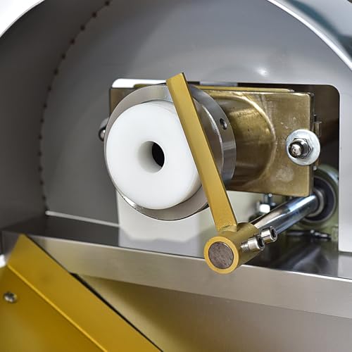 Koalalko Electric Automatic Dough Cutter Machine, 400W, 110V, Stainless Steel, 3 Sizes Molds, 25mm-40mm, 0-500g Adjustable Weight, Suitable for Food Processing Plants, Restaurants, Bakeries