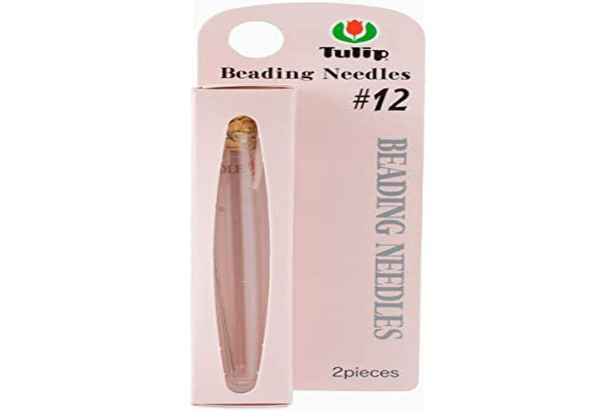 Tulip Beading Needles Size 12, 47.5 x 0.35mm 2 Needle Pack Amazon