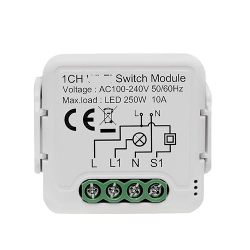 Módulo de interruptor inteligente para pasillos largos con control bidireccional de lámparas