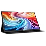 Acer 15.6" Full HD Portable Touch Monitor | Ultra Slim Portable Design | One Speaker | Protective Cover with Stand (2 YR Manufacturer Warranty) (Renewed)