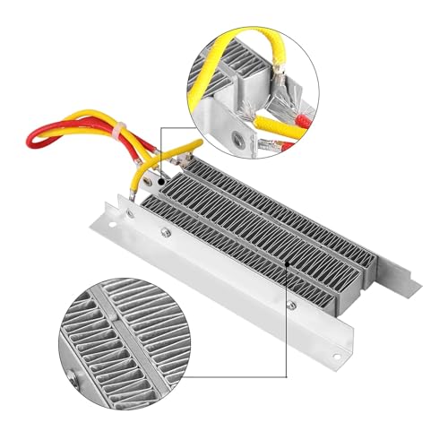 Calefactor Eléctrico Cerámico PTC 12V 400W miniatura 2