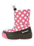 AIRWALK(エアウォーク) ガールズ スノーブーツ 中綿入り キッズ用 子供用 撥水・耐水圧加工生地使用 AWSNB-47 PINK LL(23-24cm)/24cm