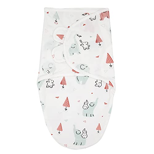 Image of Baby Swaddle Blanket Boy Girl,Super Soft Material Newborn Adjustable Swaddles for 0-3 Months,2-Way Zipper Sleep Sack 1 Pack Wrap Set(Small /Medium)