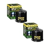 HifloFiltro HF204RC High Performance Racing Oil Filter, 2 Pack