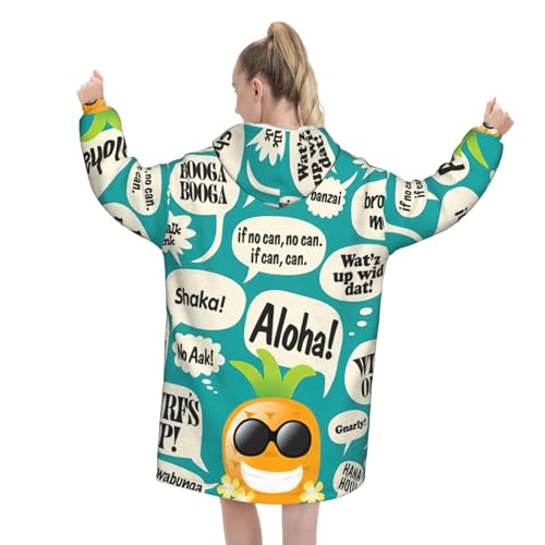 Couverture à capuche pour adulte idéale pour les soirées cocooning