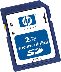 Image of Memory/2GB Secure Digital Card HP Brand