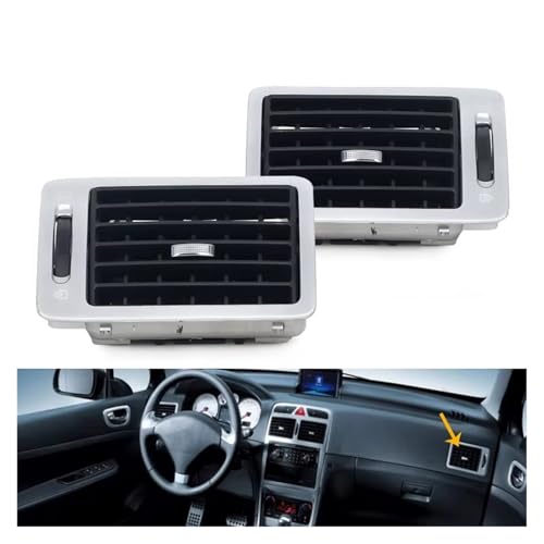 Grille ventilation Peugeot 307 CC aération console avant 9634499077