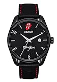 Nixon Herren Analog Quarz Uhr mit Leder Armband A1360001-00