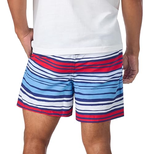Image of Saint Eve Mens Swim Trunks 6 Inch Inseam Quick Dry Beach Shorts with Mesh Liner Dad and Me Matching