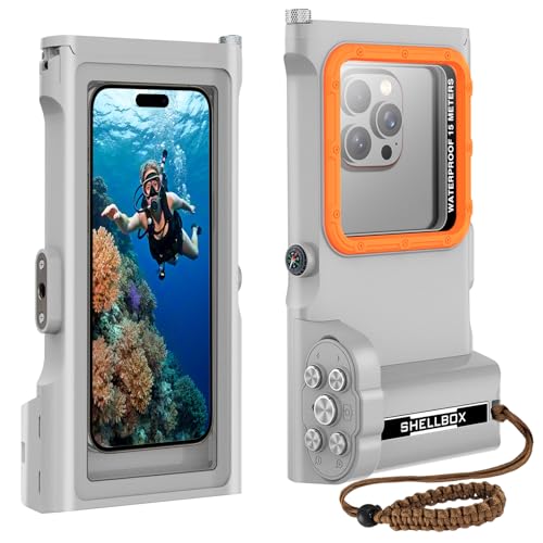 Pochette étanche smartphone IPX8 pour iPhone 16 Pro Max et Samsung S25
