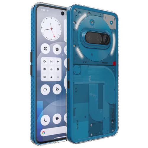 Coque rigide Nothing Phone 3a pare-chocs TPU transparent TUDIA