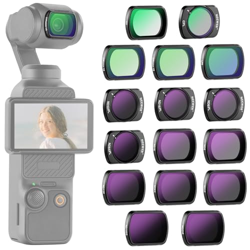 Filtres ND DJI Osmo Pocket 4 pour éviter les vidéos surexposées et supprimer les reflets