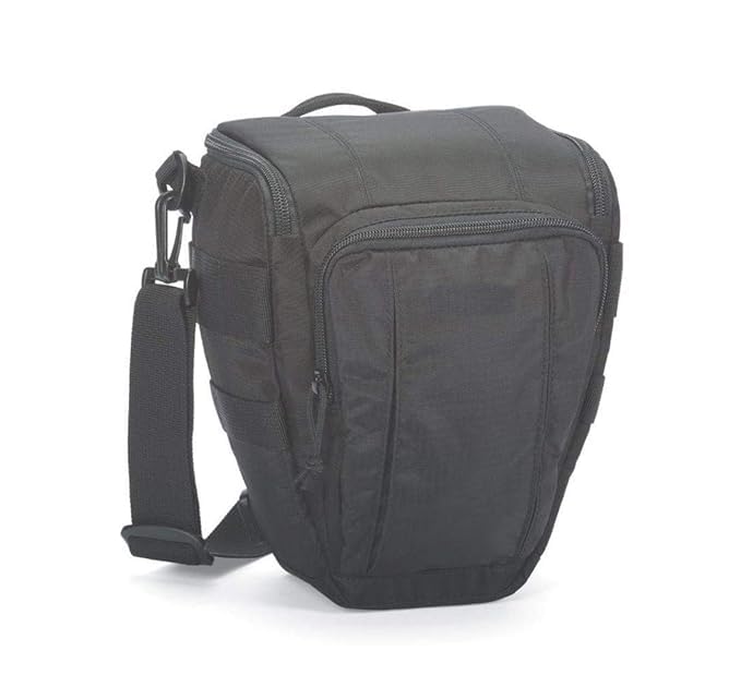 VTS DSLR Camera Bag Waterproof for Camera Lens Accessories Tripod Monopod Heavy Duty (Black) (Side-Shoulder)-image-34
