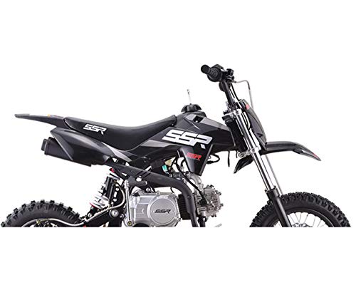 SSR 70 110 125 Pitbike Plastic Body Kit Black New 2019-2022 Style A00692-02-02