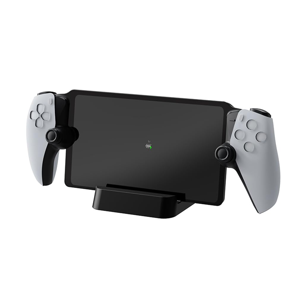 Station de chargement portable pour Playstation Portal - Base de support pour console de jeu PS Portal (blanc)