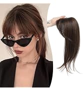 PANEWAY Bangs Hair Clip in Bangs Clip Fake Bangs with Topper 360°Cover Clip in Bangs for Women Go...