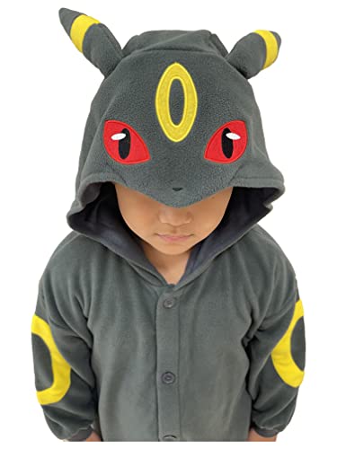 Sazac Kigurumi - Pokemon - Umbreon - Onesie Jumpsuit Halloween Costume -Kids Size (5-9 Year Old) #TOP3