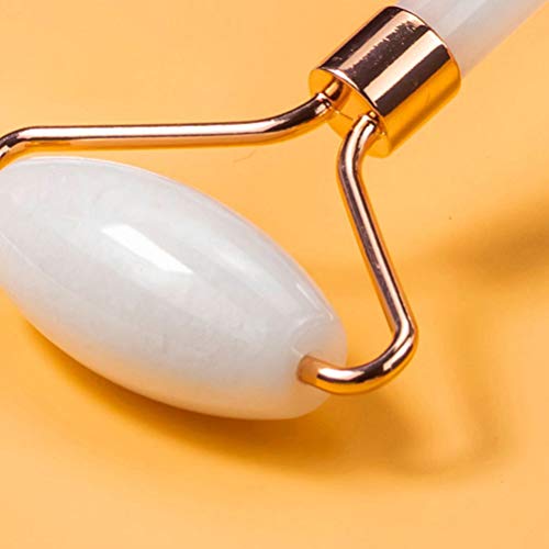 Massageador de Jade Jade Portátil para Massagem Facial Face Eye Neck Beauty Roller Anti Envelhecimen