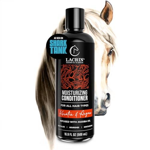 LACRIN Conditioner | Keratin & Argan | Shark Tank | 16 fl oz | 1-Pack