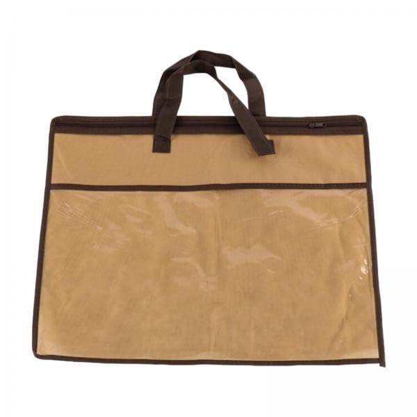 ZOOMELLA 2xPillow Storage Bag Zippered Home Organizer for Comforters Pillows Bed Sheets-image-39