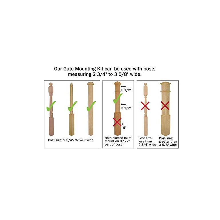 Stairway Baby Gate Mounting Kit Buy Online