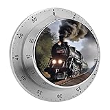 Facile da usare: prima di ogni utilizzo, si prega di ripetere i passaggi precedenti. Passaggio 1: carica il timer visivo del treno a vapore per l'aula in senso orario da O a 55 (Un giro completo). Passaggio 2: imposta il tempo di chiamata necessario in senso antiorario, ad esempio: 30 min. Una volta impostato, verrà emesso un suono nitido 