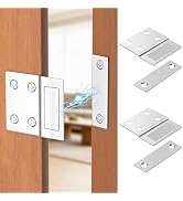 4x Jiayi Push-to-Open Türöffner – Magnetdruckschnapper Aus Aluminium Für Schränke & Schubladen, Inkl. Klebe- & Schraubmontage