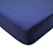 American Baby Company Heavenly Soft Chenille Fitted Crib Sheet for Standard Crib and Toddler Mattresses, Navy, for Boys