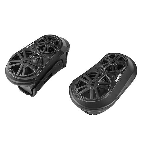Yamaha Motor Corp. Compatible for Yamaha EX/JetBlaster Waverunner Footwell Speakers (Black) - F3Y-H81C0-S0-00