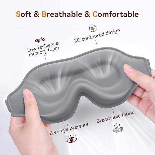 Sleep-Mask-EVA-BELLE-Eye-Mask-for-Sleeping-Light-Blocking-Sleeping-Mask-Soft-Breathable-Sleep-Masks-for-Women-Men-Smooth-Sleep-Eye-Mask-Eye-Cover-Soft-Eye-Shade-Cover-3D-Memory-Foam-Adjustable