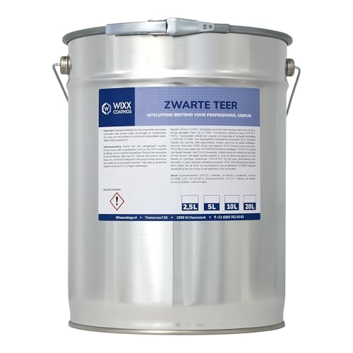 Wixx Goudron Noir - Noir - 5L