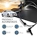 Opuweiy Car ABS Wheel Speed Sensor, Anti-Lock Brake System Sensor, Replace for OEM #3630050U2010, Compatible with Heyue (Black)