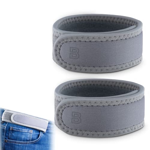 Image of BeltBro Pro for Men and Women Elastic No Buckle Invisible Belt Patented Metal Free TSA Soft Adjustable Side Tactical Belt