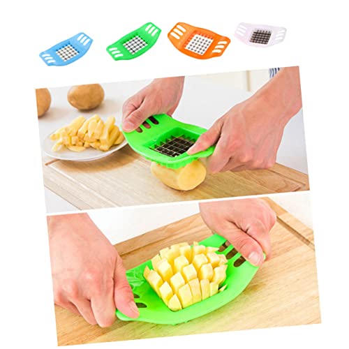 Cortadora de papas creativa BESTOYARD azul acero inoxidable miniatura 7