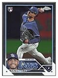 TAJ BRADLEY RC 2023 Topps Chrome Update #USC194 ROOKIE NM+-MT MLB Baseball Rays