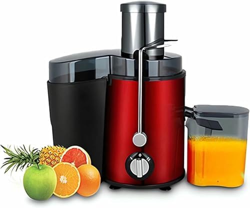 Slow Masticating Juicer with 65mm Feed Chute, Cold Press Technology, 2 Speed Settings for Healthy Juicing, Easy Clean, Quiet Operation, Ideal for Fruits & Vegetables