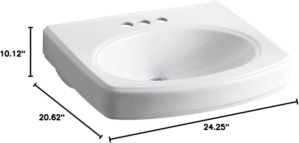 KOHLER Pinoir 22X18 Lav/4Cc