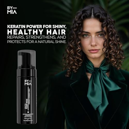 Keratin Hair Foam Wax 5.07 fl oz miniatura 3