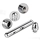 Aluminium Dusche Set Dusche Wash System, 3-teiliges Aluminium Einlaufsetzum Reinigen, mit Duschkopf- Dusche-Set Zubehör Inklusive Samter Tragetasche