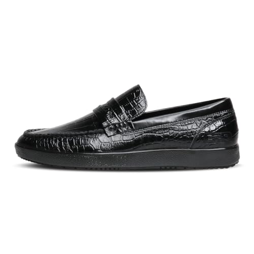 [TOP SEVEN] �g�b�v�Z�u�� ���[�t�@�[�X�j�[�J�[ T7-S253RF BLK CROCO �����Y �{�v �u���b�N EU42(26.5�`27.0cm)