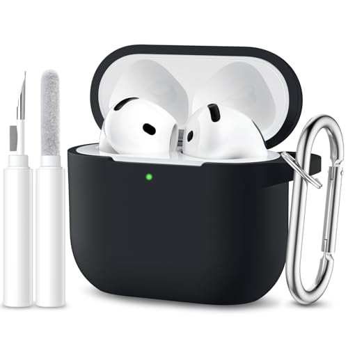 Maledan Cover Compatibile con AirPods 4 2024 Custodia, Case Protettiva Antiurto in Silicone Morbido per Apple AirPods 4...