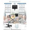 Webcam for PC, 1080P Streaming Camera, Web Camera for Desktop Computer/Laptop Webcam with Microphone, Plug and Play USB Web cam with Bracket, Manual Focus, for Live Streaming, Video Calls, Meetings