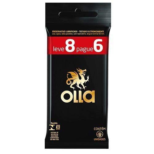 48 Preservativos Olla Lubrificado