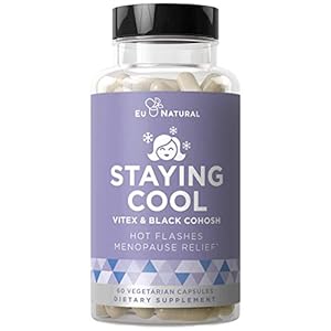 Staying Cool Hot Flashes & Menopause Natural Relief – Hormonal Weight Support, Night Sweats, Disturbed Sleep, Mood…