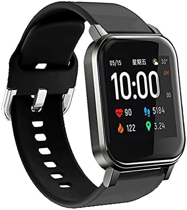 Hoopyeecase ID205L Replacement Strap compatible with LETSCOM, Letsfit, LIFEBEE and Willful Smart Watches. Soft Silicone Sport Adjustable Replacement Wristband Band Accessory for ID205L Smartwatch